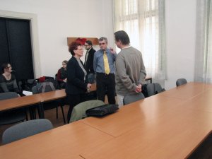 diskuze před zahájením soutěže