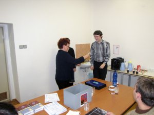 T.Hejda - předávání diplomů