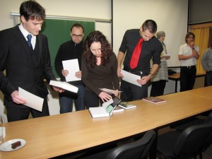 Předávání diplomů