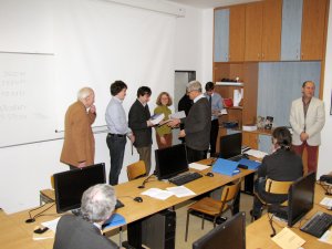 Předávání diplomů